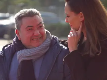 La sorpresa de Araceli Campillos a su padre La sorpresa de Araceli Campillos a su padre