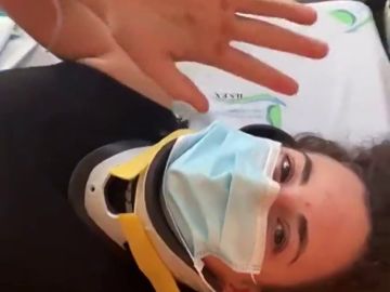 Ana Carrasco se fractura dos vértebras en un accidente en Estoril: "Tengo fractura de las D4 y D6 pero me siento bien"