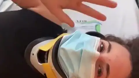 Ana Carrasco se fractura dos vértebras en un accidente en Estoril: "Tengo fractura de las D4 y D6 pero me siento bien" Ana Carrasco se fractura dos vértebras en un accidente en Estoril: "Tengo fractura de las D4 y D6 pero me siento bien"