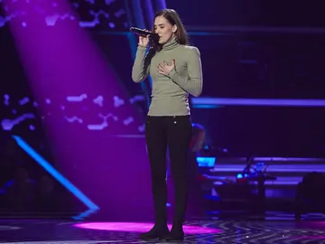 Johanna Polvillo canta ‘Open arms’ en las Audiciones a Ciegas de ‘La Voz’ Johanna Polvillo canta ‘Open arms’ en las Audiciones a Ciegas de ‘La Voz’