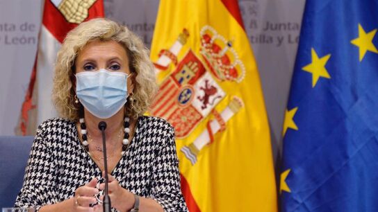 La consejera de Sanidad de la Junta de Castilla y Le&oacute;n, Ver&oacute;nica Casado