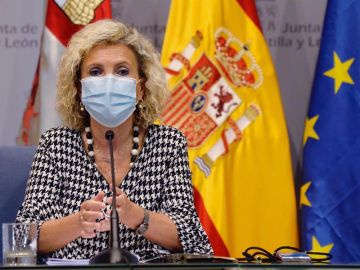  La consejera de Sanidad de la Junta de Castilla y León, Verónica Casado