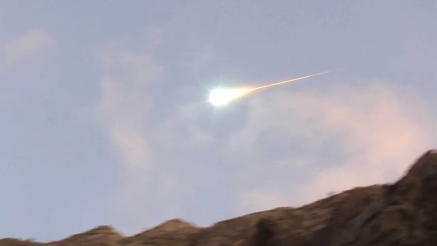Una bola de fuego sobrevuela Andaluc&iacute;a a 83.000 km/hora