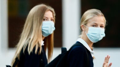 La princesa Leonor, confinada por un positivo en coronavirus en su clase