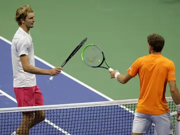 Zverev deja a Pablo Carreño a las puertas de la final del US Open tras una épica remontada Zverev deja a Pablo Carreño a las puertas de la final del US Open tras una épica remontada