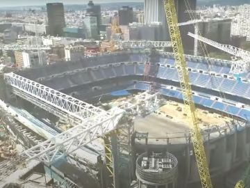 Las obras del Santiago Bernabéu