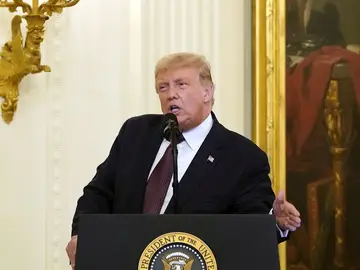 Imagen de archivo de Donald Trump Imagen de archivo de Donald Trump