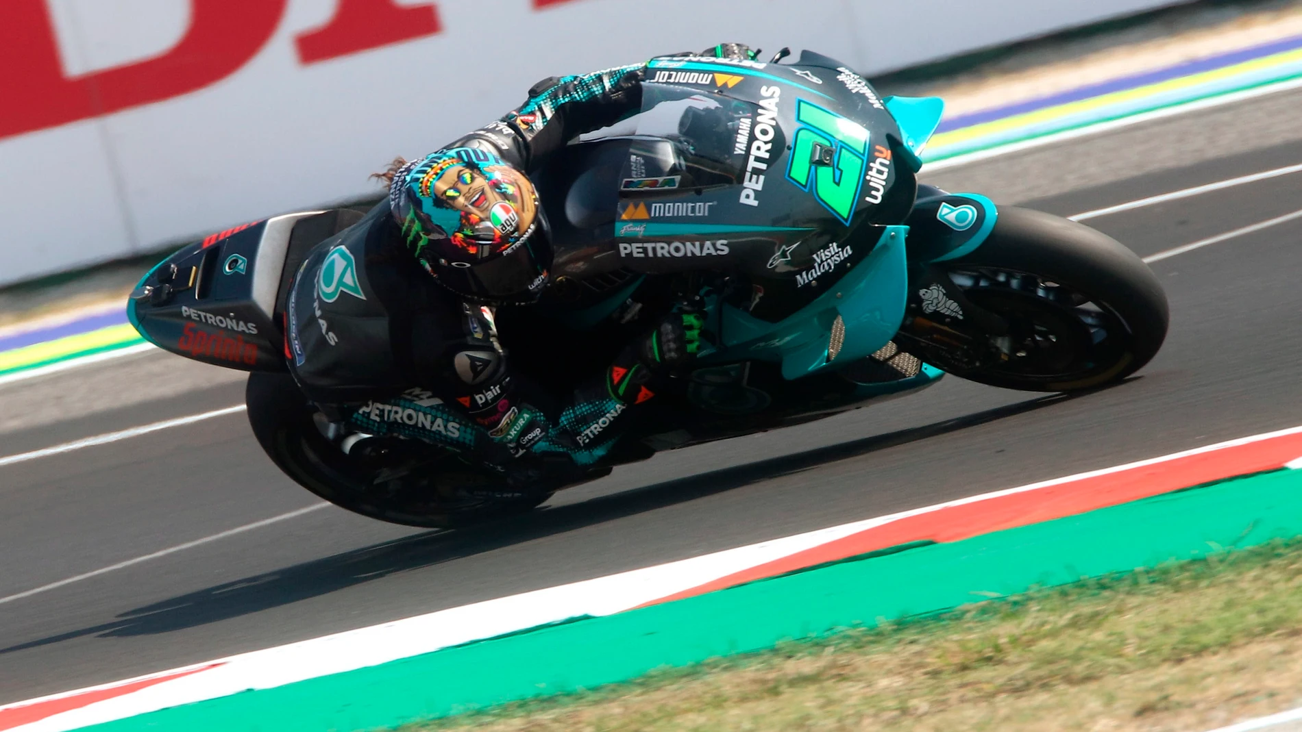 Franco Morbidelli, en el GP de San Marino Franco Morbidelli, en el GP de San Marino