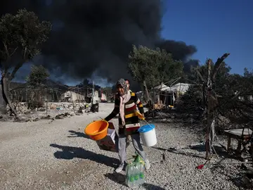 Refugiados en Lesbos Refugiados en Lesbos