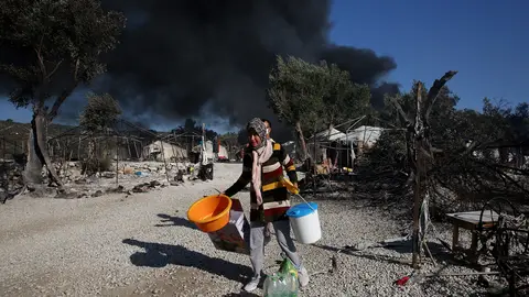 Refugiados en Lesbos Refugiados en Lesbos