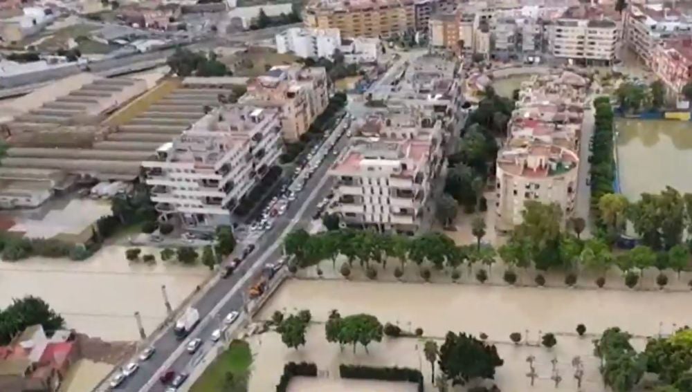 Primer aniversario de las duras inundaciones en Murcia tras una DANA