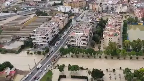 Primer aniversario de las duras inundaciones en Murcia tras una DANA Primer aniversario de las duras inundaciones en Murcia tras una DANA