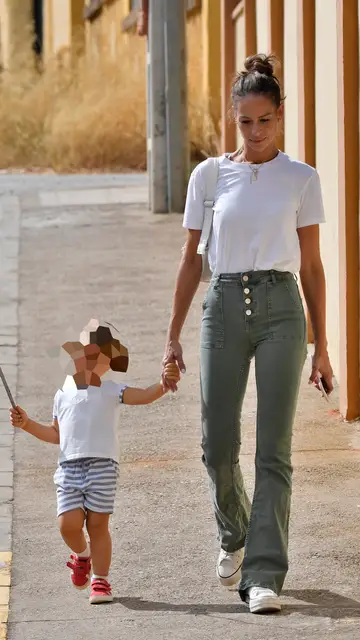 Eva González y su hijo Cayetano Eva González y su hijo Cayetano