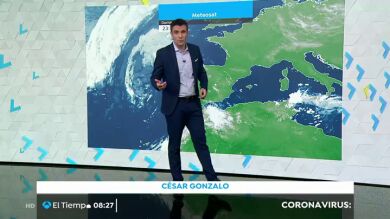 Este lunes cinco comunidades están en alerta por lluvias y tormentas