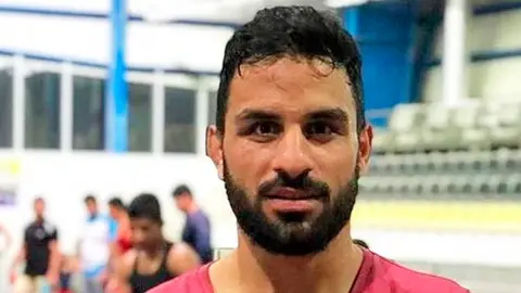 El luchador iraní Navid Afkari El luchador iraní Navid Afkari
