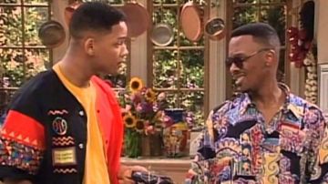 Will Smith y Jazz en 'El príncipe de Bel Air'