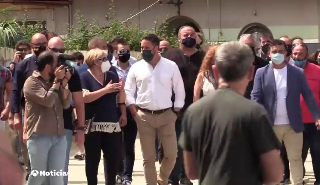 Santiago Abascal presenta un sindicato para "los trabajadores de derechas" Santiago Abascal presenta un sindicato para "los trabajadores de derechas"