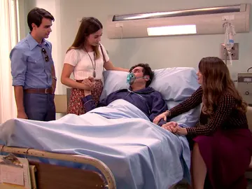 La emotiva despedida de Ordóñez y sus hijos La emotiva despedida de Ordóñez y sus hijos