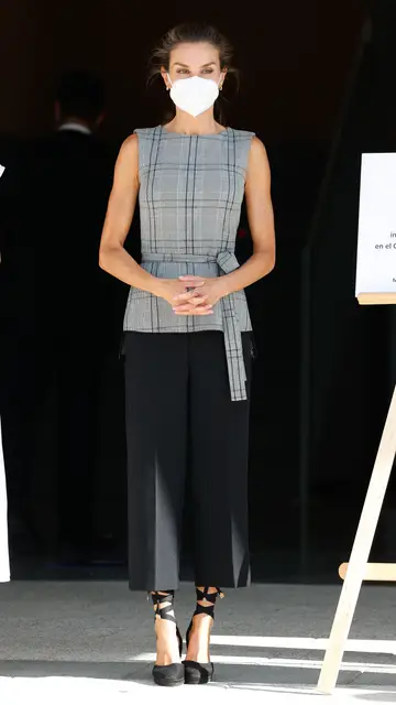 La reina Letizia durante la inauguración del curso escolar La reina Letizia durante la inauguración del curso escolar