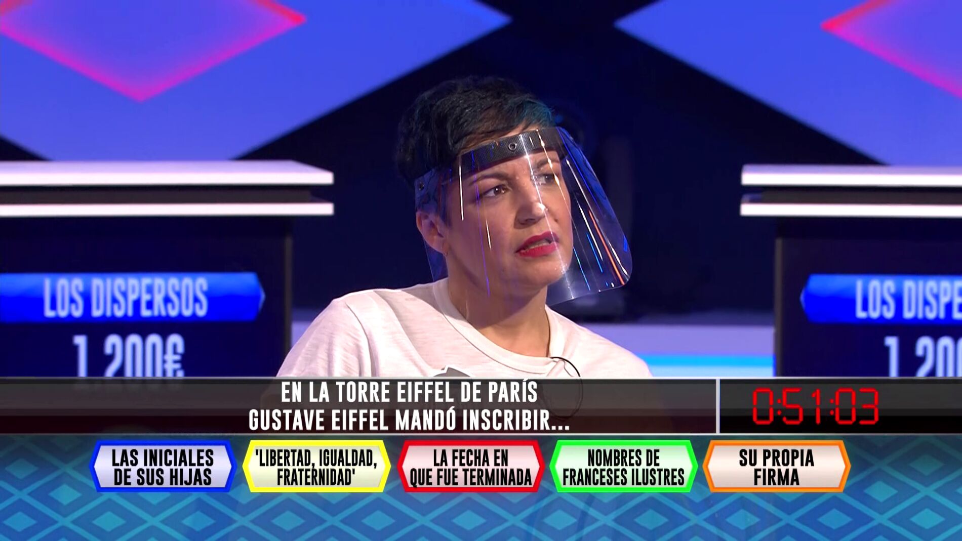 El batacazo de ‘Los dispersos’ con la Torre Eiffel en la cuarta bomba de ‘¡Boom!