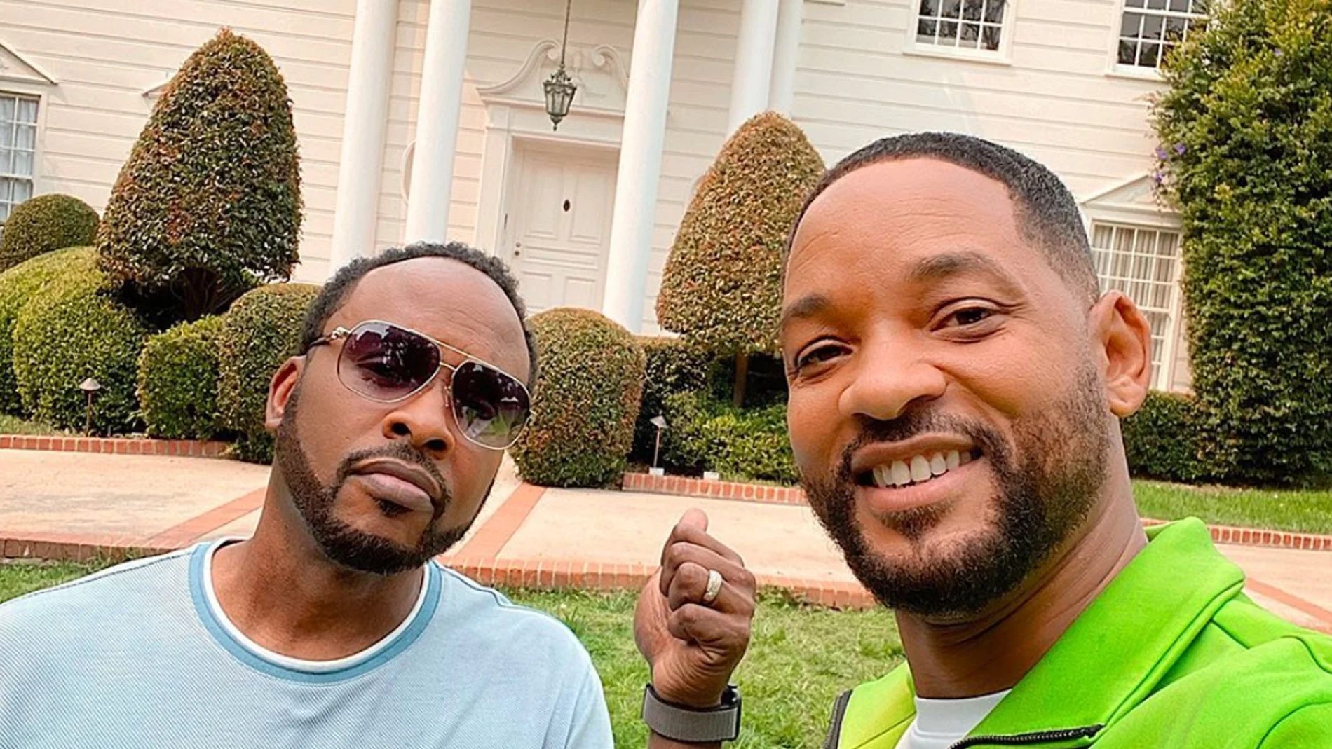 Will Smith en la mansión de 'El Príncipe de Bel-Air' Will Smith en la mansión de 'El Príncipe de Bel-Air'