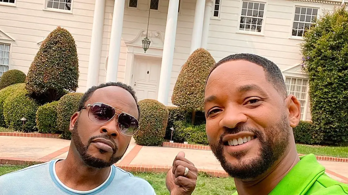 Will Smith en la mansión de 'El Príncipe de Bel-Air' Will Smith en la mansión de 'El Príncipe de Bel-Air'