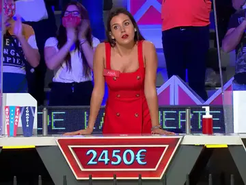 ¡No puede ser! Ana se queda a una palabra de un bote de más de 3.000€ en ‘La ruleta de la suerte’ ¡No puede ser! Ana se queda a una palabra de un bote de más de 3.000€ en ‘La ruleta de la suerte’