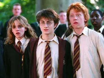 Daniel Radcliffe, Emma Watson y Rupert Grint en 'Harry Potter' Daniel Radcliffe, Emma Watson y Rupert Grint en 'Harry Potter'