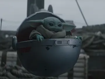 Baby Yoda en 'The Mandalorian' Baby Yoda en 'The Mandalorian'