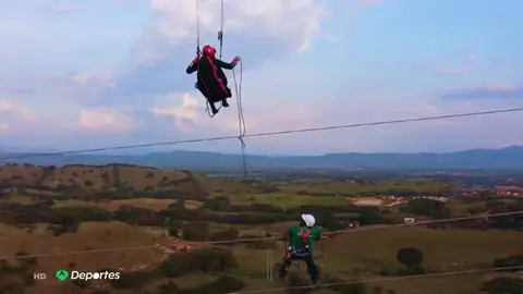 parapentista parapentista