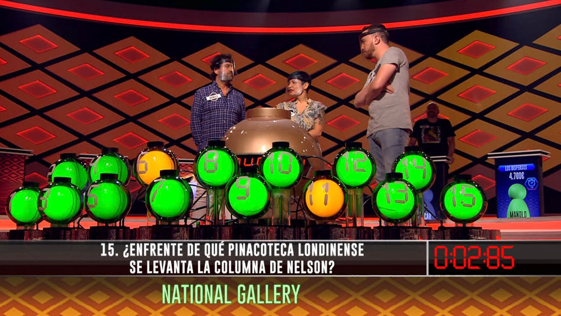 ¡A dos preguntas del bote! La increíble bomba final ‘Los dispersos’ en ‘¡Boom!’