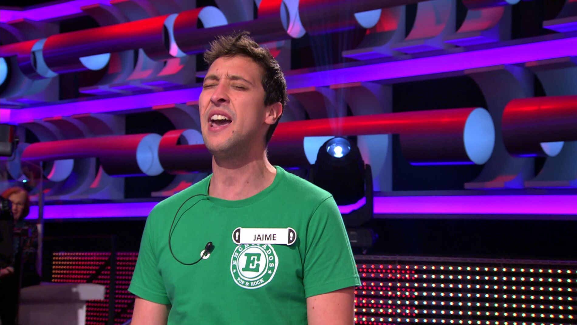 Dani Mart&iacute;n se &lsquo;cuela&rsquo; en el plat&oacute; de &lsquo;&iexcl;Ahora caigo!&rsquo;: un concursante le imita cantando &lsquo;Peter Pan&rsquo;