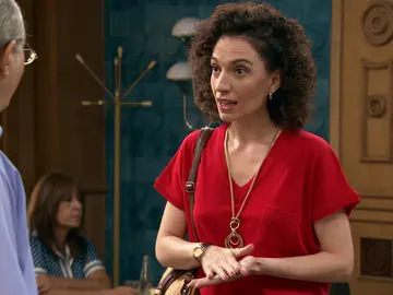 El abrupto encuentro entre Estefanía y Pelayo El abrupto encuentro entre Estefanía y Pelayo