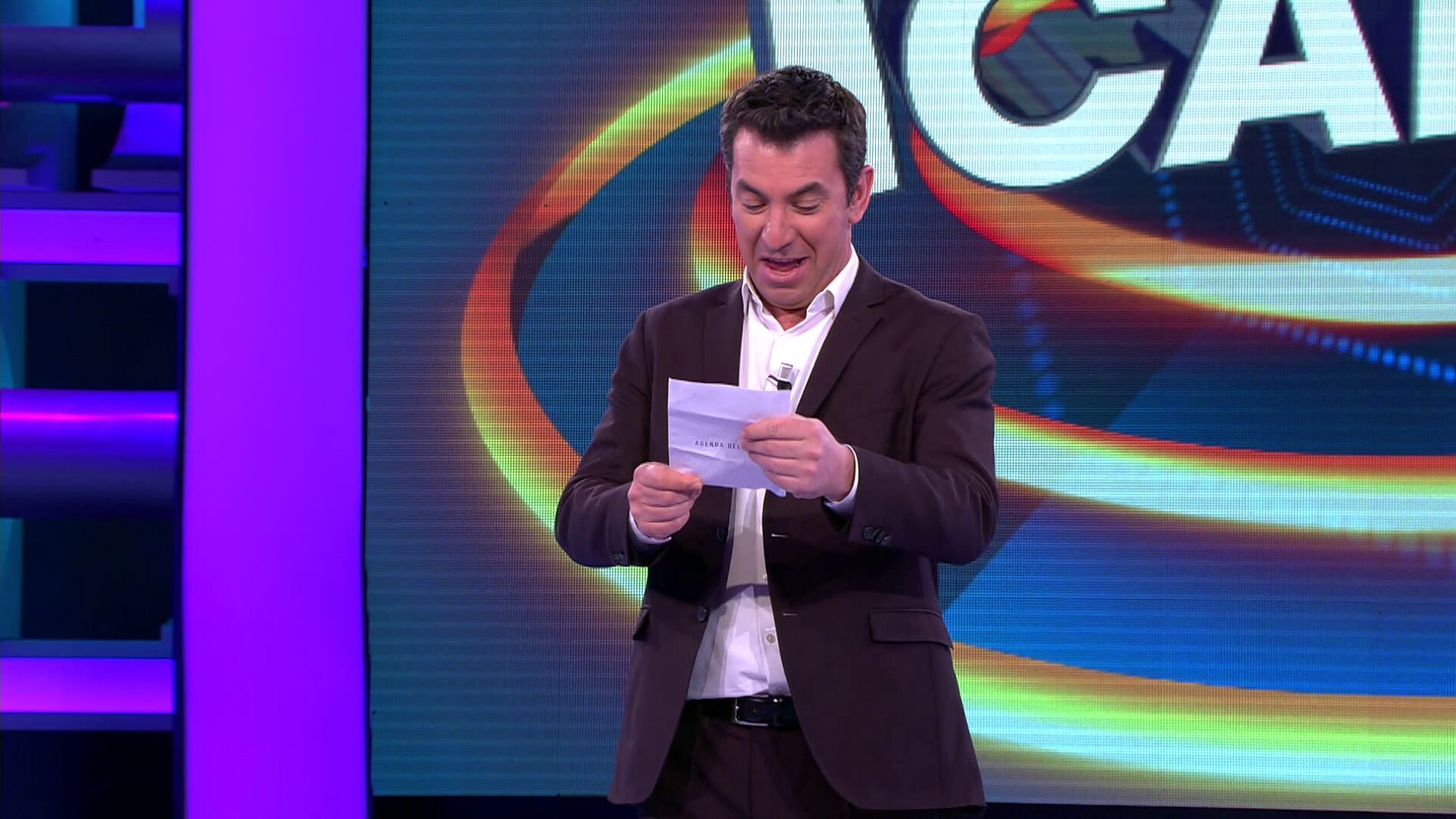 La picante agenda de la mujer de Arturo Valls: “Tengo ganas hoy de llegar a casa”