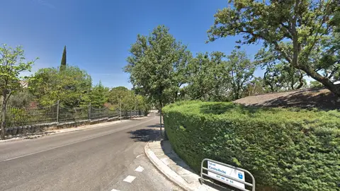 La zona de La Moraleja (Alcobendas) en la que tuvo lugar el suceso La zona de La Moraleja (Alcobendas) en la que tuvo lugar el suceso