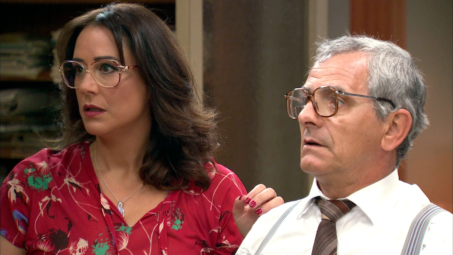 Cristina y Quintero, en shock ante la visita de un inesperado amigo Cristina y Quintero, en shock ante la visita de un inesperado amigo