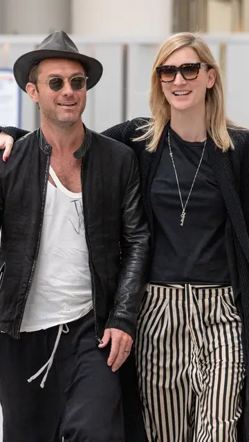 Jude Law y su mujer Philippa Coan Jude Law y su mujer Philippa Coan