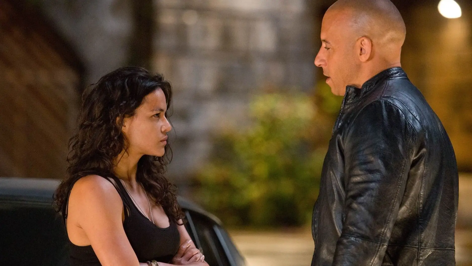 Michelle Rodriguez y Vin Diesel en 'Fast and Furious 6'