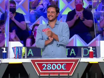 La gran remontada de José Luis en el último panel de ‘La ruleta de la suerte’ La gran remontada de José Luis en el último panel de ‘La ruleta de la suerte’