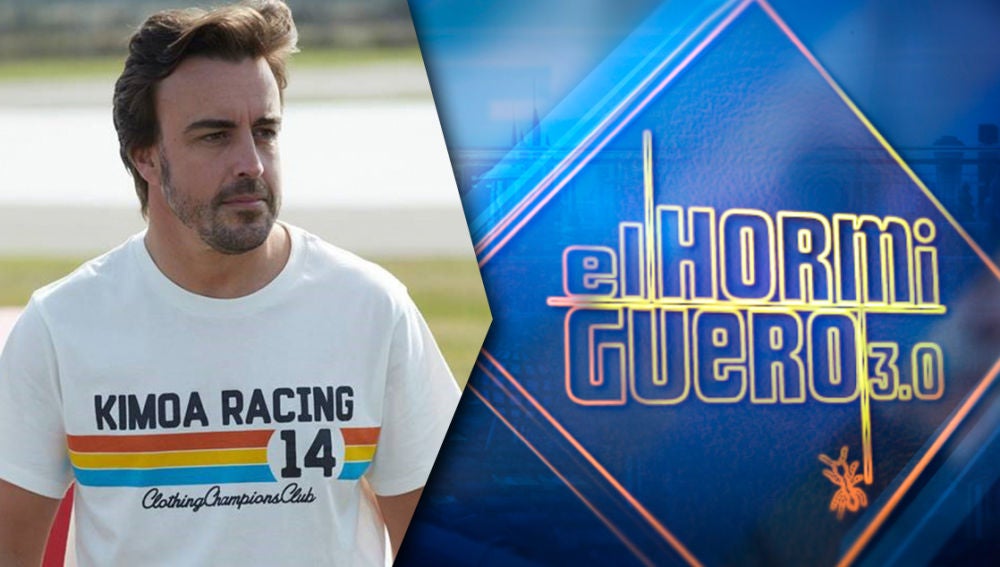 El jueves, Fernando Alonso visita 'El Hormiguero 3.0'