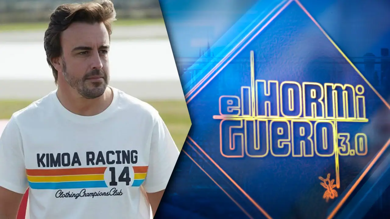 El jueves, Fernando Alonso visita 'El Hormiguero 3.0'