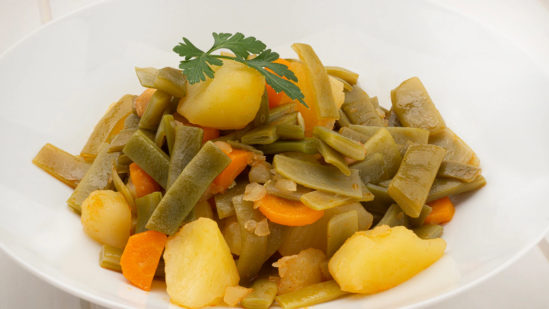 Receta de judías verdes con patatas, de Karlos Arguiñano
