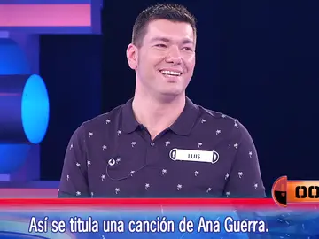 ¡Qué tensión! Luis salva una "bola de partido" con una canción de Ana Guerra en '¡Ahora caigo!' ¡Qué tensión! Luis salva una "bola de partido" con una canción de Ana Guerra en '¡Ahora caigo!'