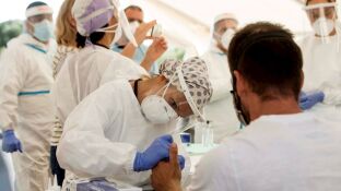Prueba del coronavirus