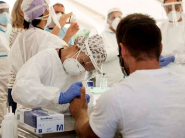 Prueba del coronavirus