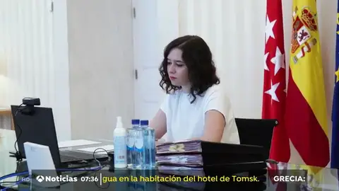 Isabel Díaz Ayuso anuncia las nuevas restricciones por el coronavirus en la Comunidad de Madrid Isabel Díaz Ayuso anuncia las nuevas restricciones por el coronavirus en la Comunidad de Madrid