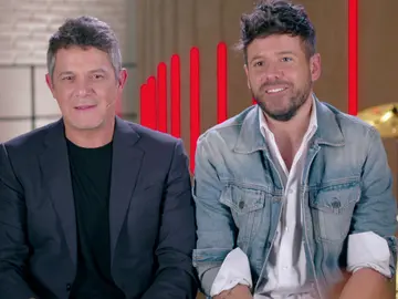 Alejandro Sanz y Pablo López Alejandro Sanz y Pablo López