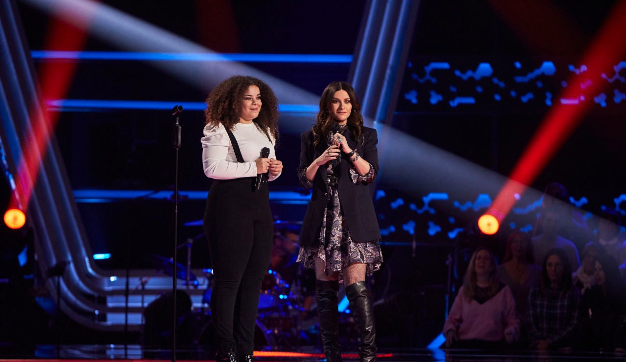 Laura Pausini y Carolina G&oacute;mez cantan &lsquo;En cambio no&rsquo; en &lsquo;La Voz&rsquo;