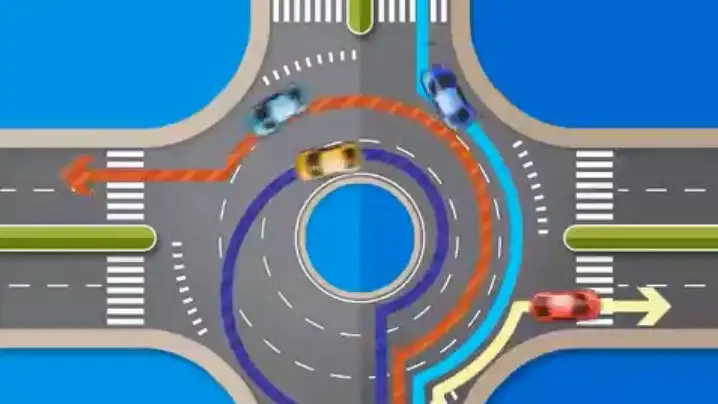 La DGT aclara c&oacute;mo se debe circular en una rotonda con tres pasos b&aacute;sicos