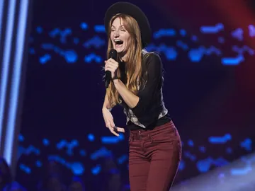 Noemie Delavennat en 'La Voz' Noemie Delavennat en 'La Voz'